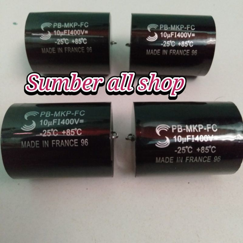 kapasitor  solun 10uf 400volt
