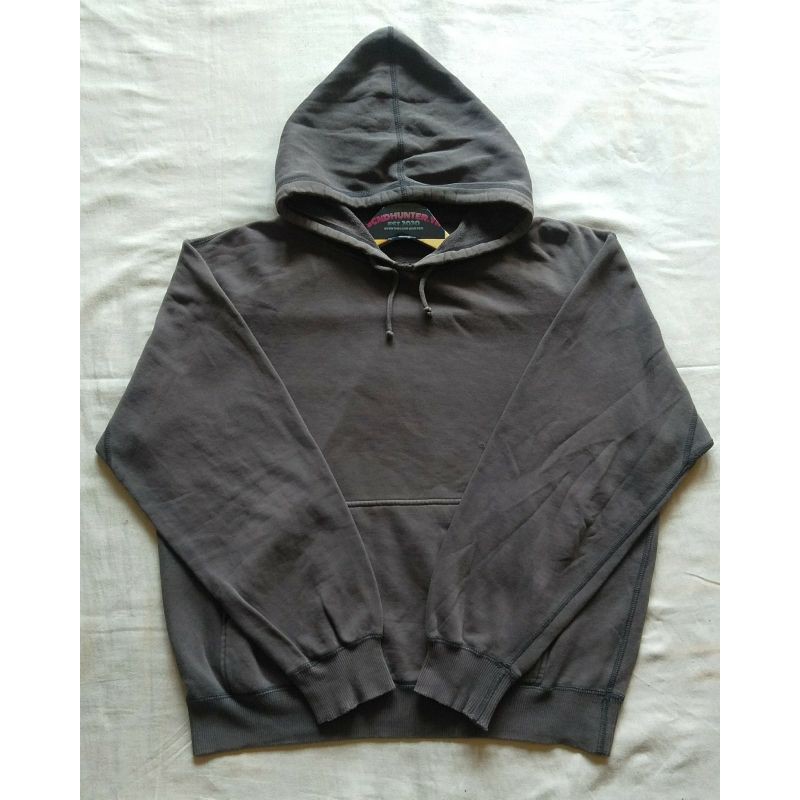 Hoodie Uniqlo Basic Grey Second Original