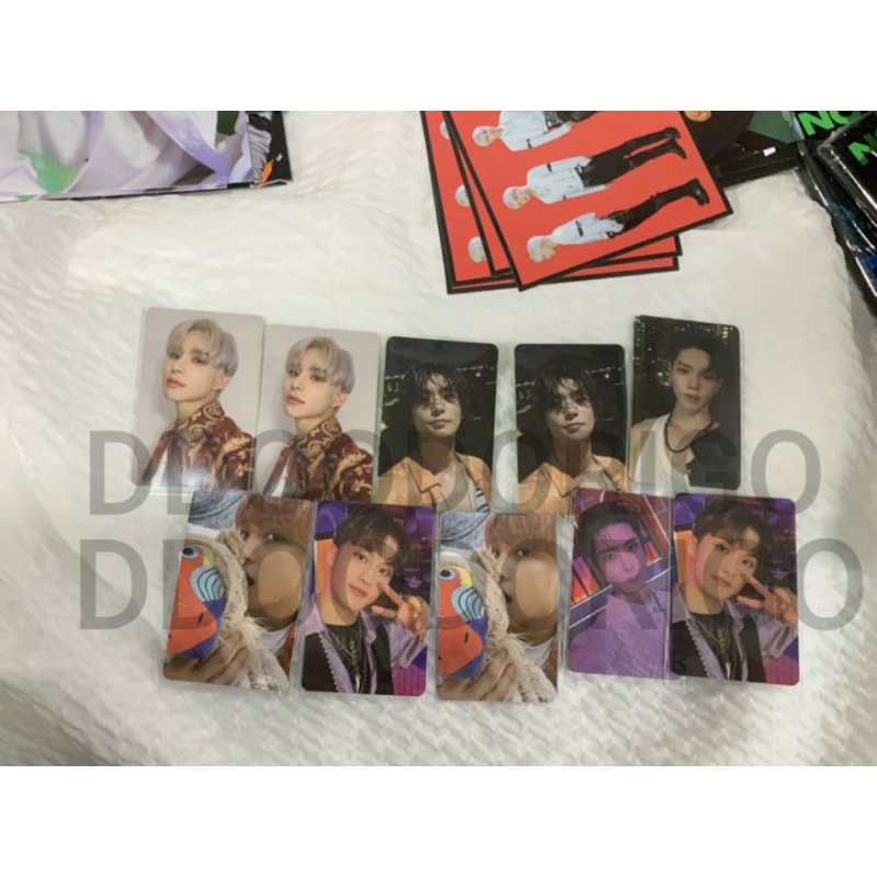 OFFICIAL PHOTOCARD  ALBUM NCT 127 STICKER VERSION PC STICKER MARK HAECHAN