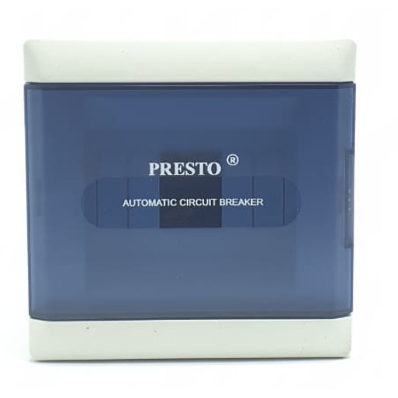 Presto 3806 Bok Mcb 6 Group OB Outbow Terminal Kuningan / Kotak Mcb / Box Mcb