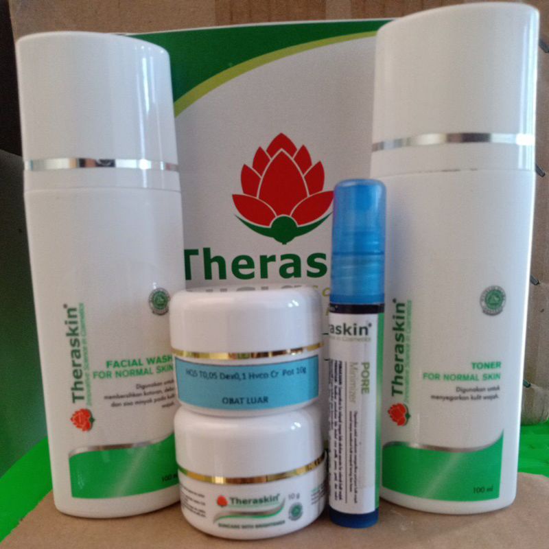 Theraskin glowing + serum pengecil pori"