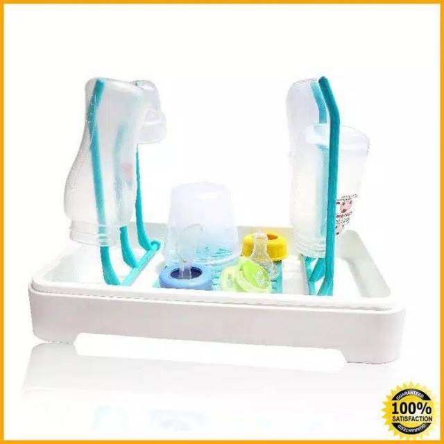 LITTLE BABY RAK PENGERING BOTOL FULL SET DRYING RACK WITH COVER  SUSU BAYI  FDR 1218