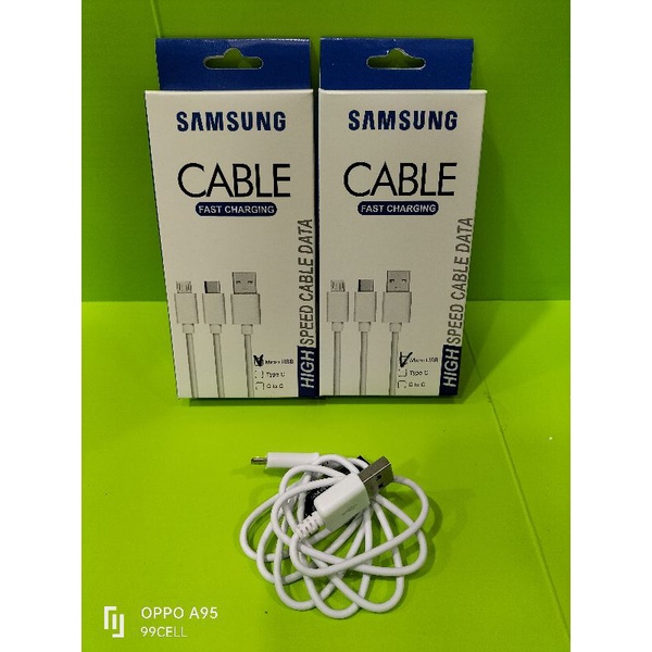 Kabel data fast charging samsung mikro USB kabel samsung mikro USB