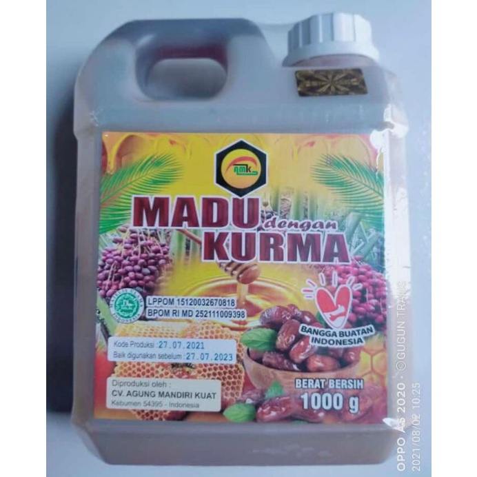 Madu Kurma Asli AMK 1KG