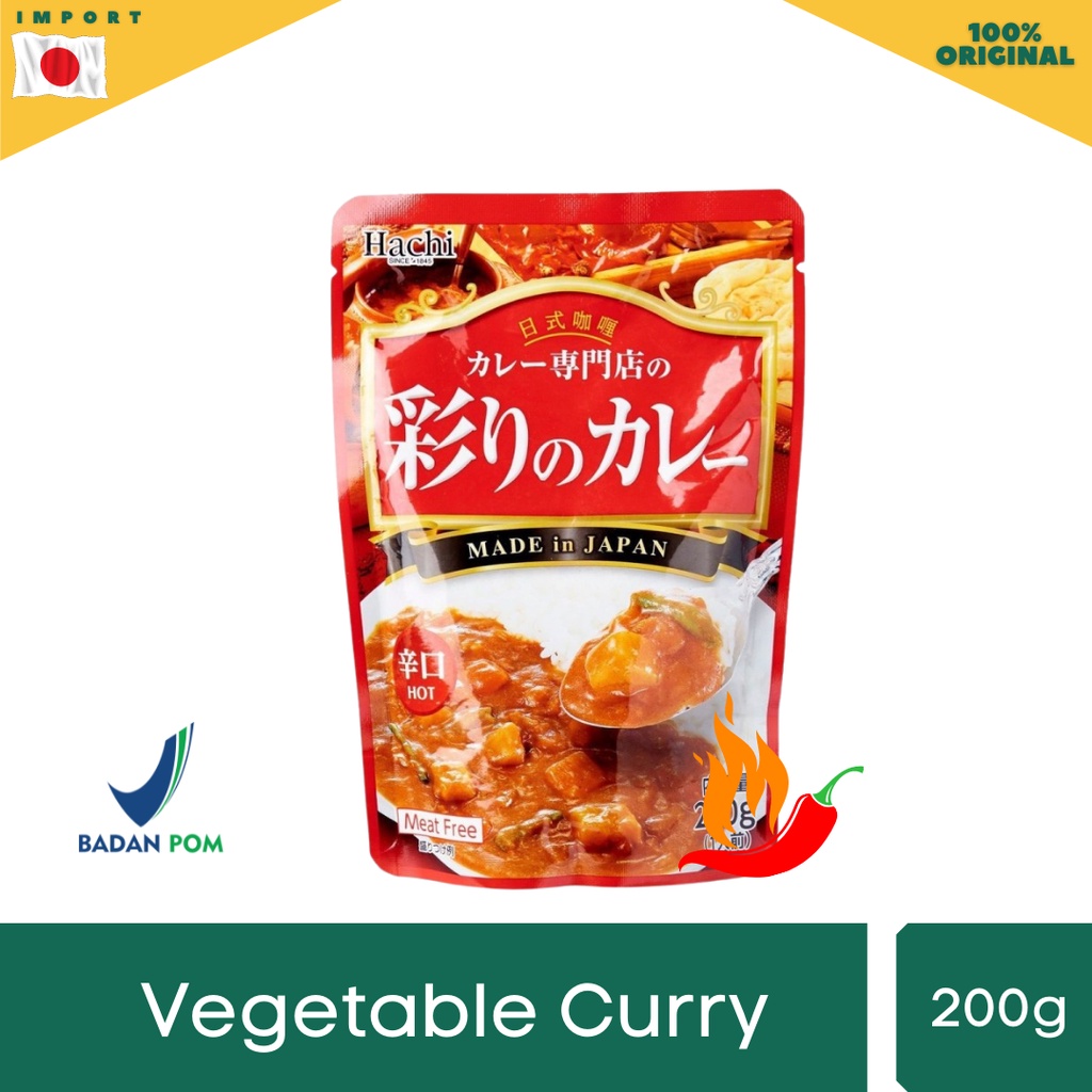 HACHI CURRY HOT SPICY 200g (Meat Free)