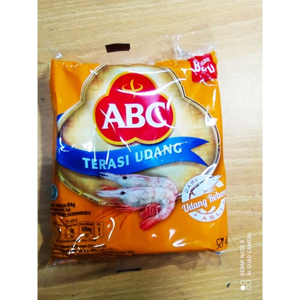 

1 pak terasi udang ABC sachet 20s