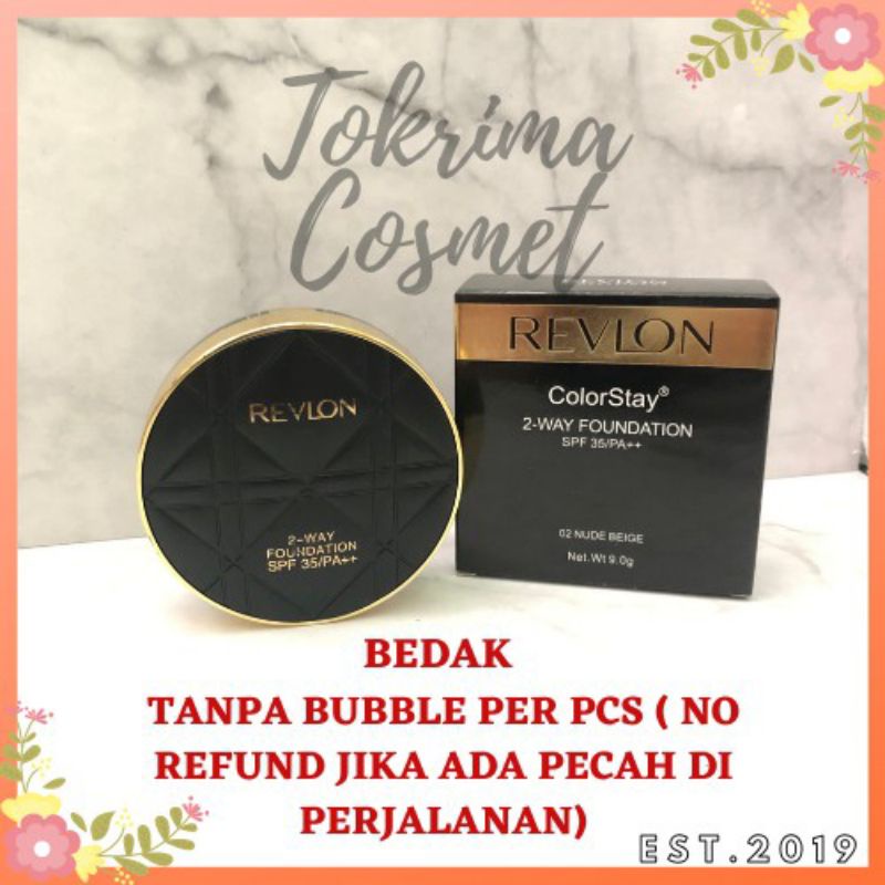bedak revlon 2in1 padat foundation