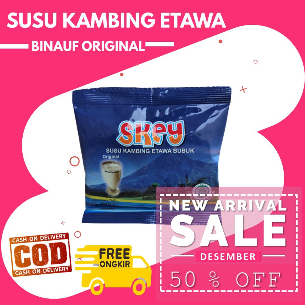 

Susu Kambing Etawa Bubuk BIN AUF Original - Susu Kambing Etawa Bubuk Menyehatkan Tubuh Termurah