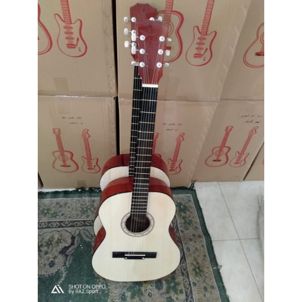 Gitar senar 6 string/Gitar akustik murah bonus pic