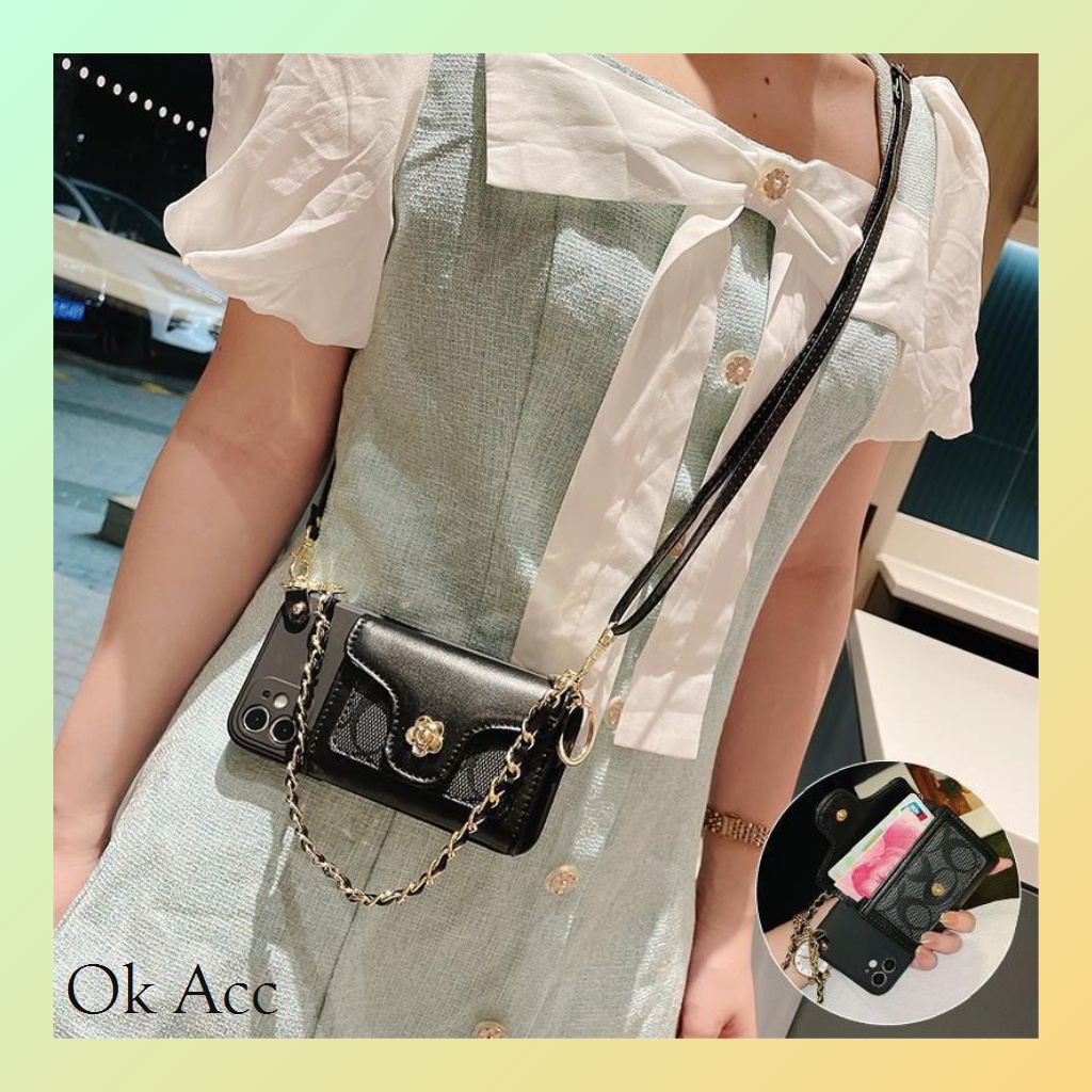 Case Tas Sling FH40 WM For Oppo Realme 2 Pro U1 U2 5 5s 5i 8i 9 10 C1 C10 C11 C12 C15 C2 C20 C20a C21 C21y C25 C25y C3 C30 C31 C33 C35 C55 Narzo 20 30A 50 50a 50i