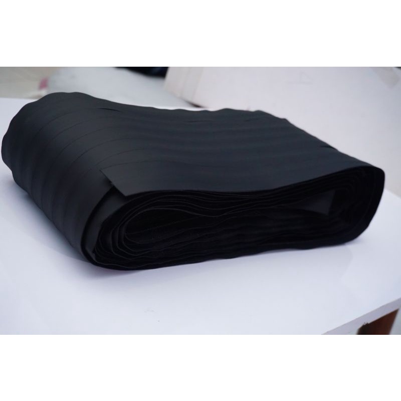 Resleting rolan waterproof NO 5 dan NO 3 panjang 100 yard murah bahan pu karet tebal