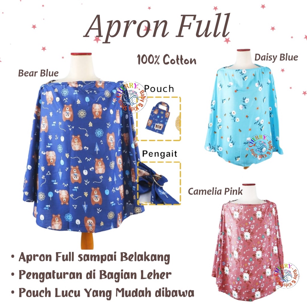 Full Cover Nursing Apron (Penutup Menyusui) Petite Mimi