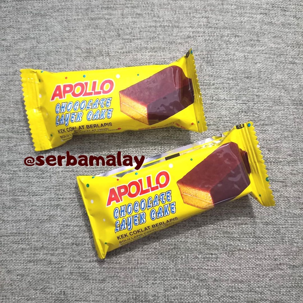 Per Bungkus Apollo Layer Cake Choco | Apollo Layer Cake Malaysia | Ecer Apollo Layer Cake pasar onli