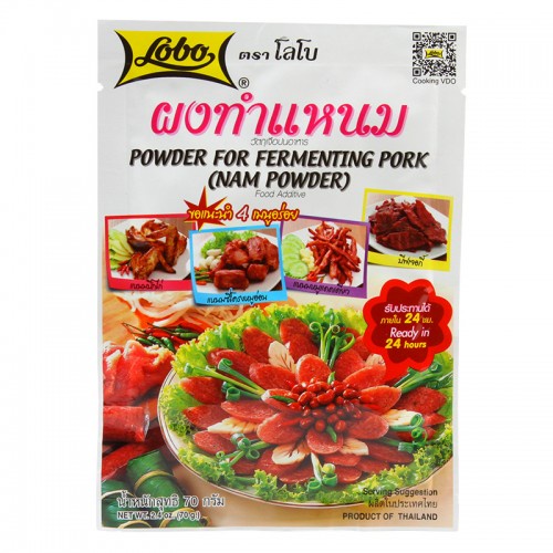 

Lobo Powder for Fermenting Pork Nam Powder 70 Gram