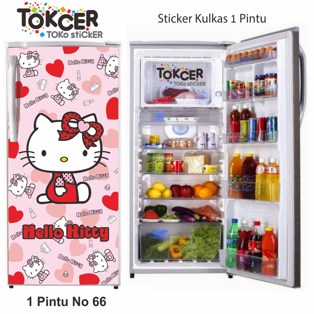 Stiker Kulkas dan Kompor  HELLO KITTY