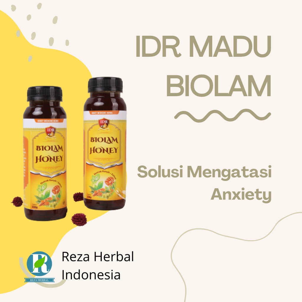 Obat Anxiety - IDR Madu Biolam