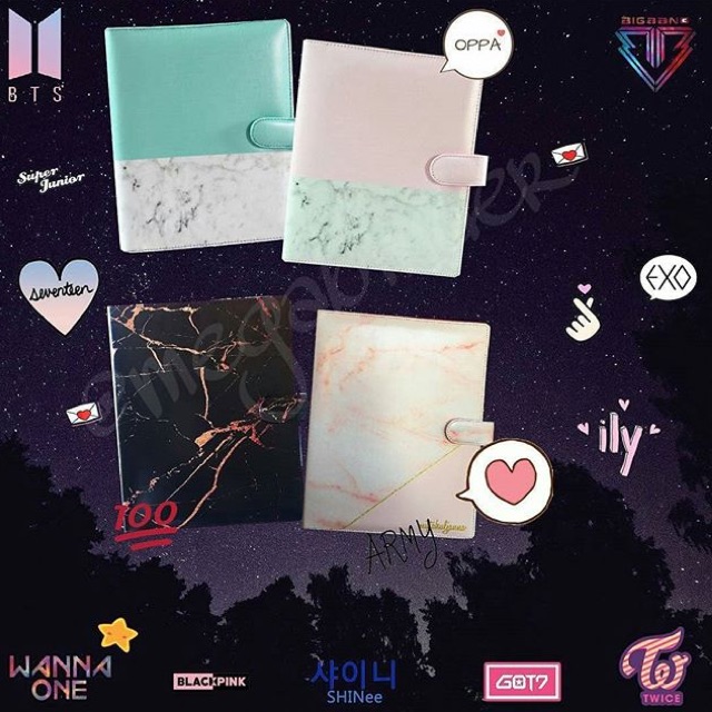 

Binder Custom Marble