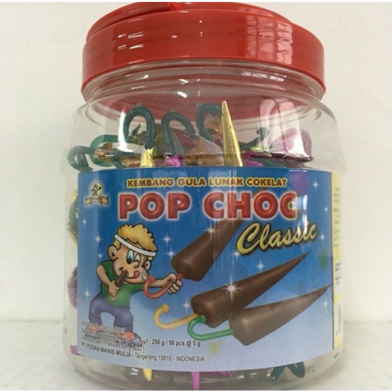 

Pop Choc Coklat Payung Classic (isi 50 Pcs)