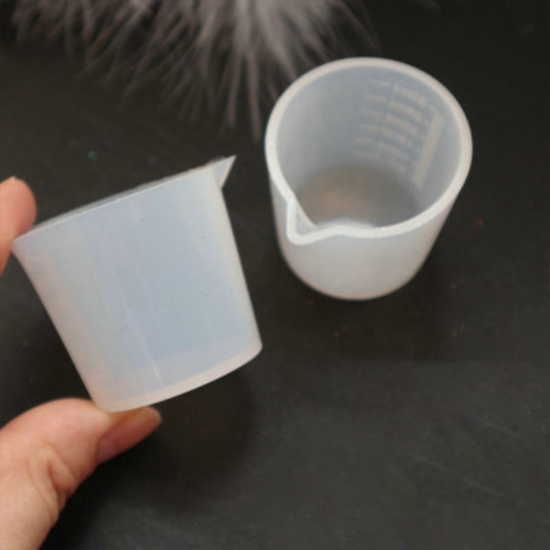 SIY  16 Pcs Silicone Measuring Cups Mixing Cup Divided Cups Dispensing Stirrer DIY Handmade UV Epoxy Resin Tool Kit