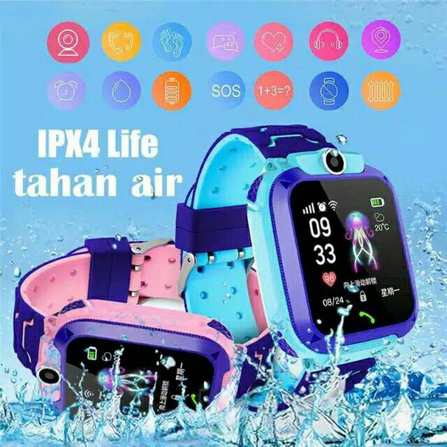 ( ANTI AIR &amp; BISA COD ) (BAYAR DITEMPAT) Jam Tangan Imo IPX4 Q12 Waterproof