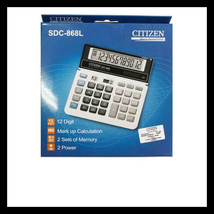 

Murmer Citizen Sdc-868L - Kalkulator Meja Barang Bagus