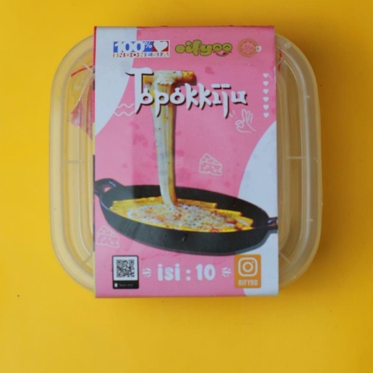

Topokkiju Oifyoo (Toppokki Dengan Banjiran Saus Keju