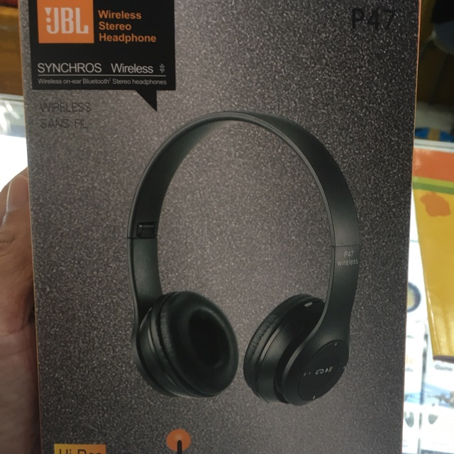JBL Stereo Headphone Bluetooth Wireless -  P47