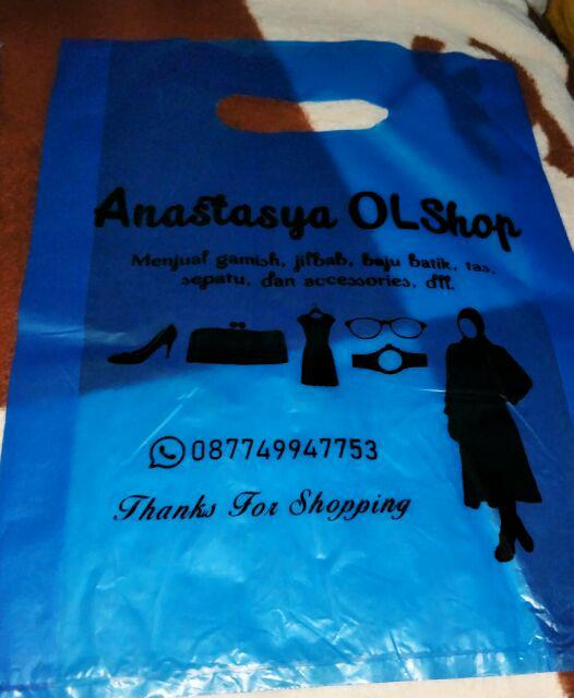 Sablon Plastik Hd Plong 20 X 28 Cm | Plastik Sablon Kresek Shopping Bag Plastik Plong