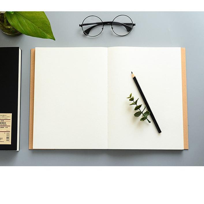 

⅍ SIMPLE BASIC SKETCH BOOK B5 [ buku sketsa gambar drawing book minimalis kertas polos muji art ]