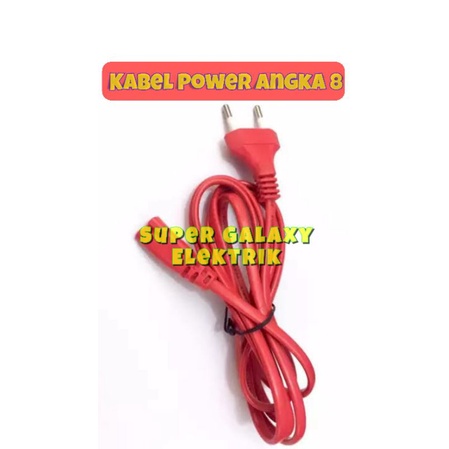 Kabel Power Angka 8 / Kabel Angka 8