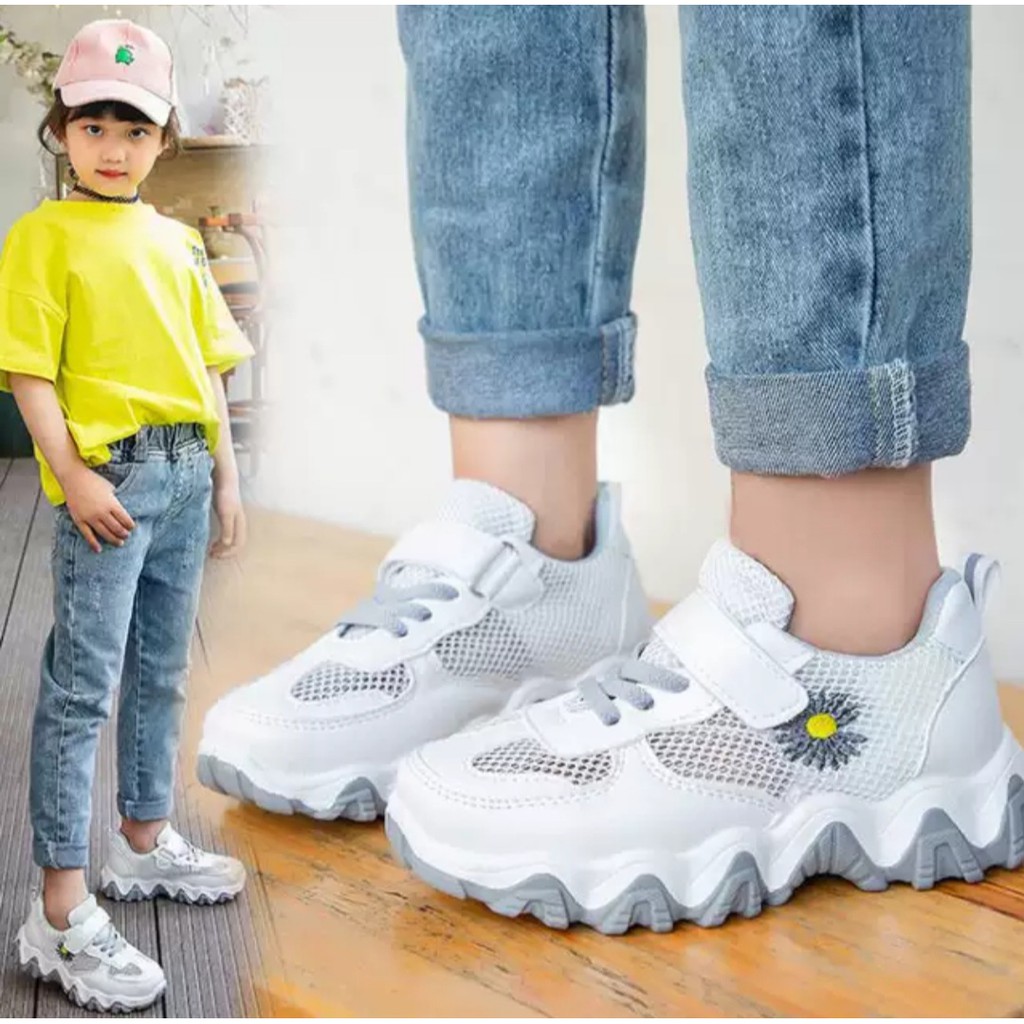 JS FASHION - SNEAKERS ANAK BUNGA DAISY AS134