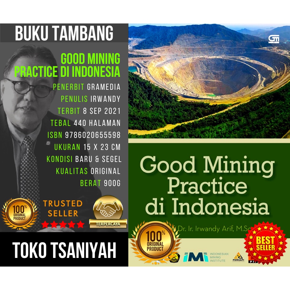 Buku Pertambangan Good Mining Practice Di Indonesia Irwandy Arif ...