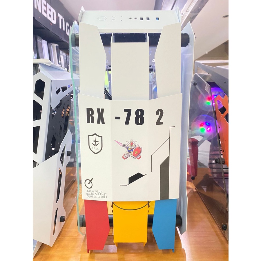 CASING PC GAMING EDISI GUNDAM ATX FULL TOWER