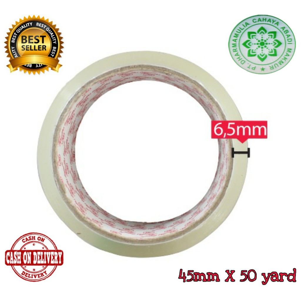 

LAKBAN BENING COKLAT 45MM X 50YARD BODHI TAPE