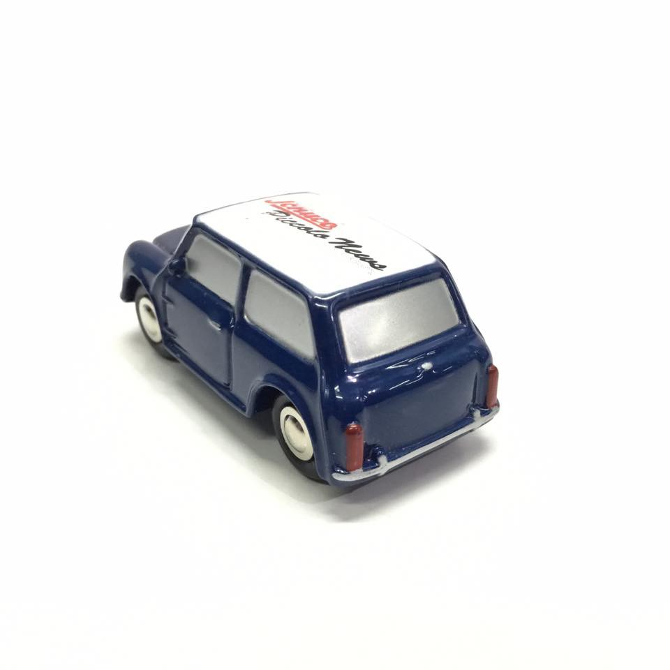 Schuco Piccolo News Austin Mini Biru Skala 90