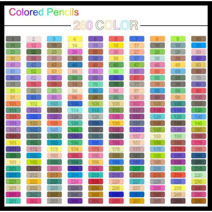 

Pensil Warna Brutfuner Painting Oil Pencil Artist Color Set 260