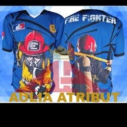 kaos firefighter/kaos pemadam/kaos jersey damkar