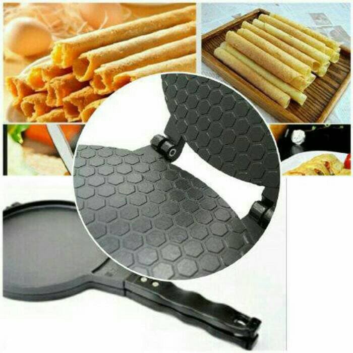 CETAKAN KUE SEMPRONG EGG ROLL Bapel Wafel Waffle TANPA LISTRIK ck577