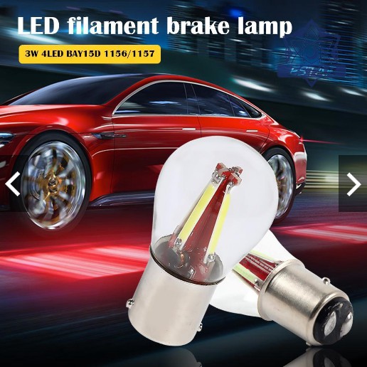 Lampu rem 12-24v 1157 BAY15D 4 Filamen