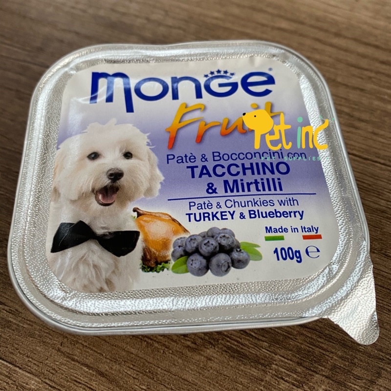 Monge turkey blueberry 100gram