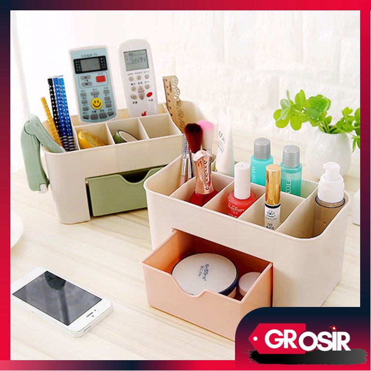 Grosir - H850 Rak Aksesoris &amp; Kosmetik / Storage Box Organizer / Kotak Serbaguna &amp; Multifungsi