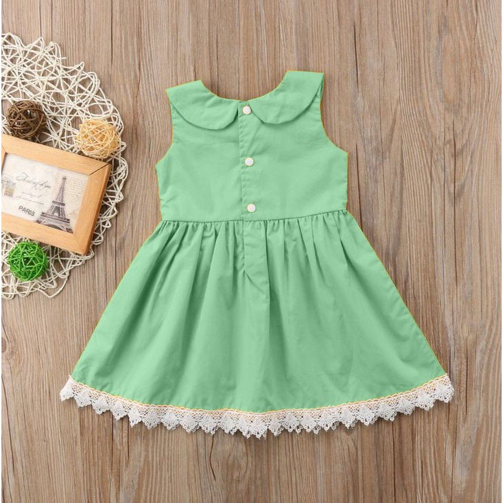 TokoMilkan - Dress Anak Perempuan NATALIE Dress Anak Bahan Katun | Dress Anak Cewek Umur 1 - 6 Tahun