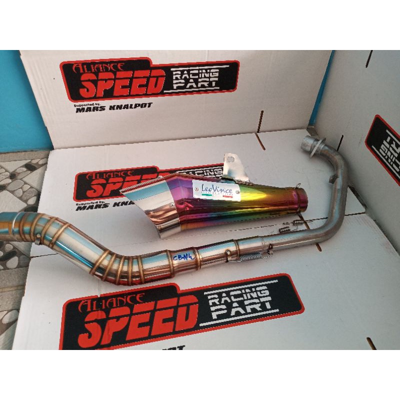 Knalpot Leovince Cobra PELANGI R15 V3 V2 CBR 150R Vixion CB150R BYSON MX KING SATRIA FU SONIC GSX 15