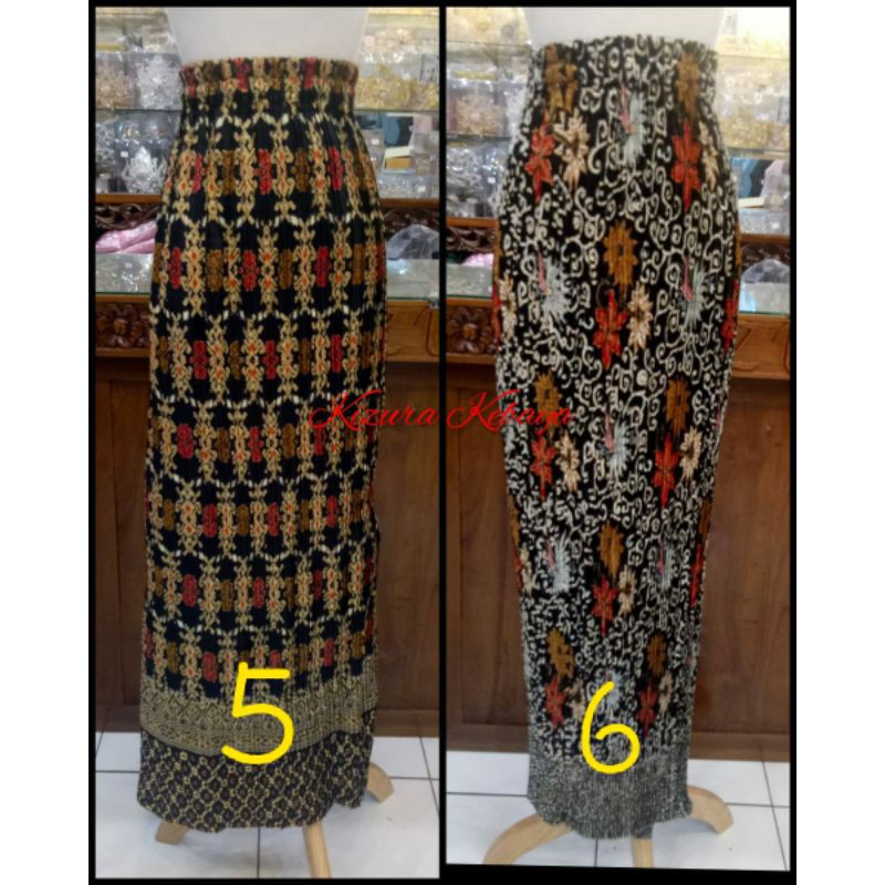 Rok Plisket Batik Rok Batik Plisket untuk wisuda/domas/besan/dll