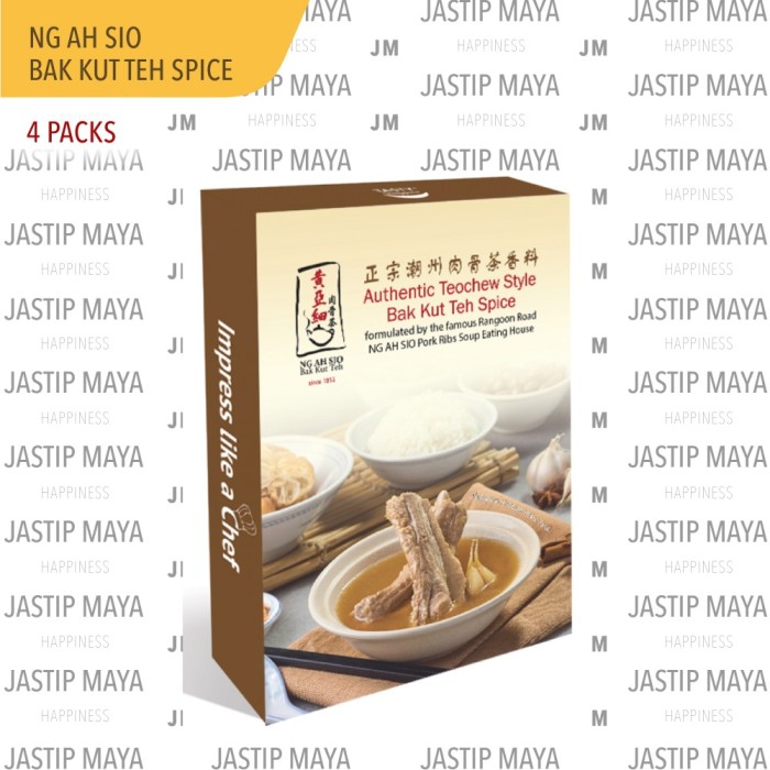 

Ready- Ng Ah Sio Bumbu Bak Kut Teh, 4 Sachet