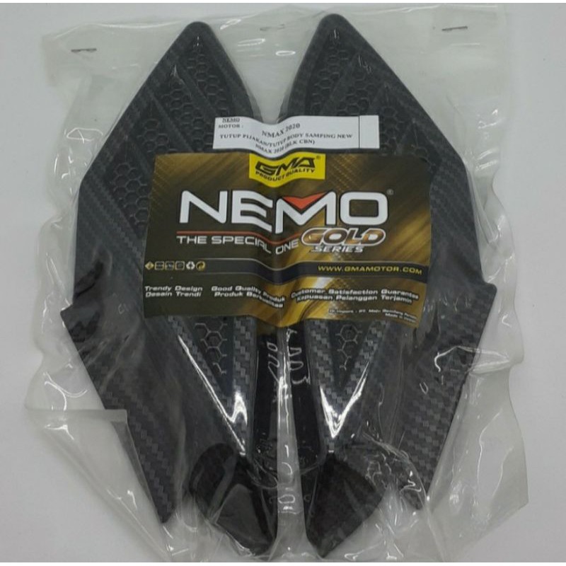 Cover tutup pijakan kaki new nmax 2020-2023 Carbon