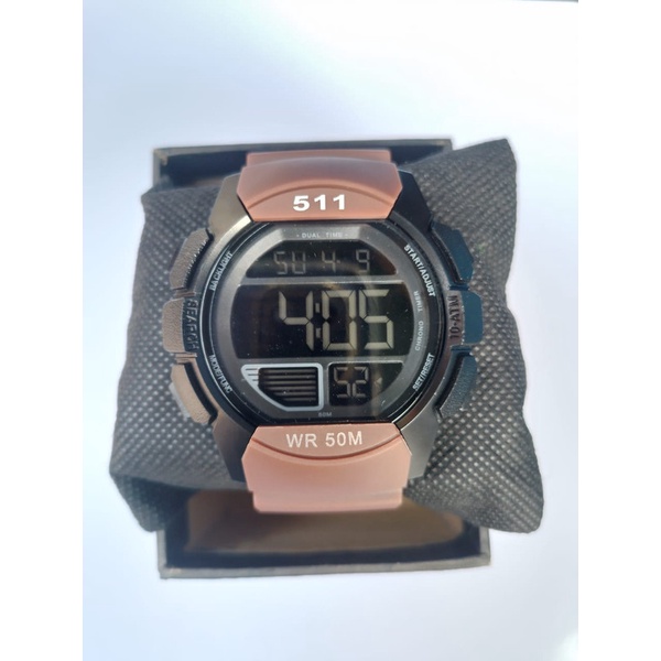 JAM TANGAN PRIA WATCH 5.11 511 SPORT KARET DIGITAL