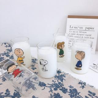 Cangkir Minum Motif Gambar Kartun Snoopy Model Transparan Cangkir Minum Motif Gambar Kartun Snoopy Model Transparan