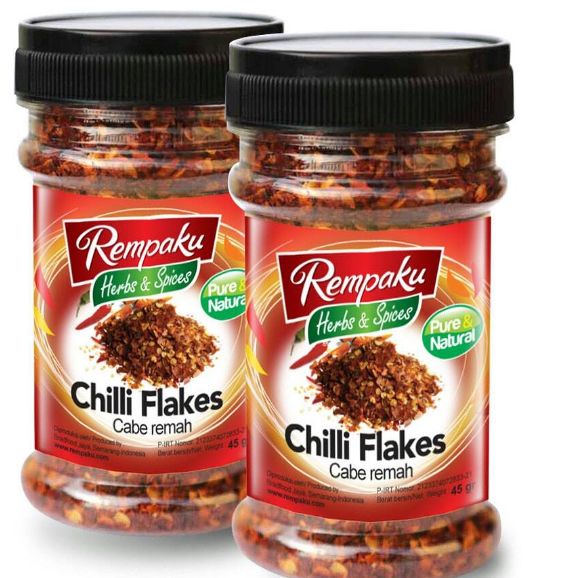 

Rempaku Chili Flakes | Remah Cabai