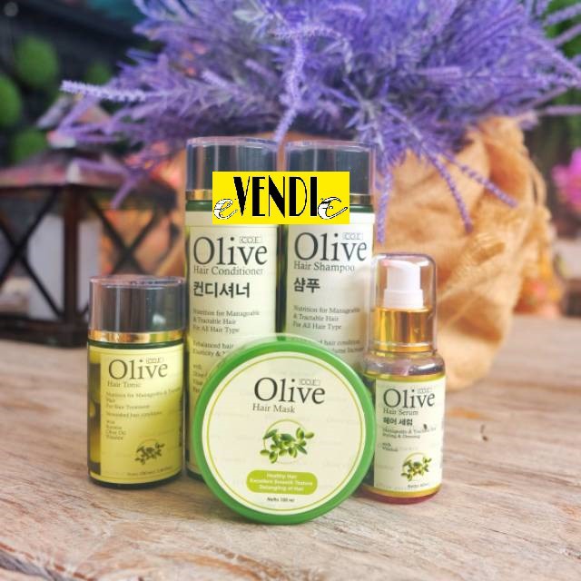 ISI 5 PAKET OLIVE HAIR TREATMENT ORIGINAL BY SYB BPOM